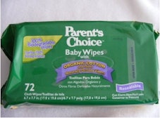 Parents Choice Real Cloth Sensitive Skin Baby Wipes